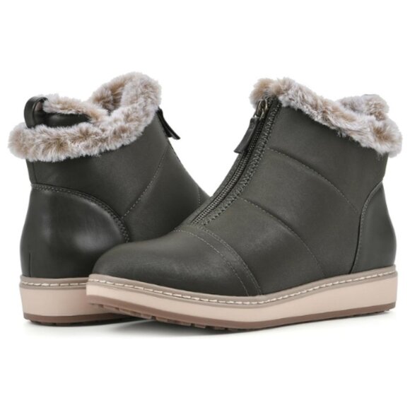 WHITE MOUNTAIN Women's Shoes Tamarin Puffer Ankle Bootie - Picture 6 of 6